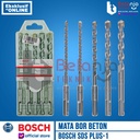 Mata Bor Beton Set 5 PCS Bosch SDS Plus-1 Hammer Drill Bit 6 8 10 12 MM