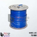 Blueflex Kabel Las 70mm Full Tembaga Super Flexible Biru 70 mm