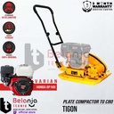 Tigon Plate Compactor TG C80 Mesin Stamper Kodok Pemadat Aspla TGC80 + Mesin Penggerak Engine Honda GP 160 5.5 HP