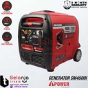 AIPower Mesin Generator Inverter Smart SM 4500 i Genset Bensin Recoil SM4500i 4000 Watt SM4500 I