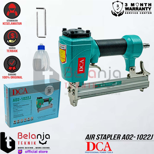 DCA Mesin Steples Tembak Angin A02-1022 J Air Stapler Tacker U A1022J 8 MM