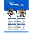 Maestro Water Pump 4 Inch Diesel L-100D Mesin Alkon Pompa Air Irigasi L100D Double Starter