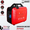 AIPower Mesin Generator Inverter Smart SM 2200 i Genset Bensin Recoil SM2200i 2200 Watt SM2200 I