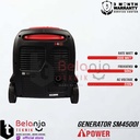 AIPower Mesin Generator Inverter Smart SM 4500 i Genset Bensin Recoil SM4500i 4000 Watt SM4500 I