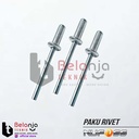 Nufoss Blind Rivets 440 Paku Rivet Ukuran 3.2 X 11 MM Rivetti 1000 Pcs