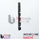 Nachi Mata Bor 7.2 mm Drill 7.2 mm HSS Shank Lurus Drill Bit Mata Bor Besi
