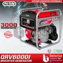 Proquip Genset Inverter QRV6000i Generator Set Bensin Recoil 3000 Watt QRV 6000
