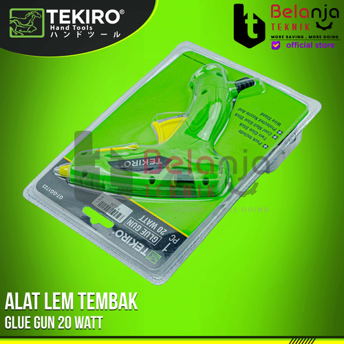 Glue Gun 20 Watt Tekiro Alat Lem Tembak Bakar Tembakan lem 20W Pistol Lem