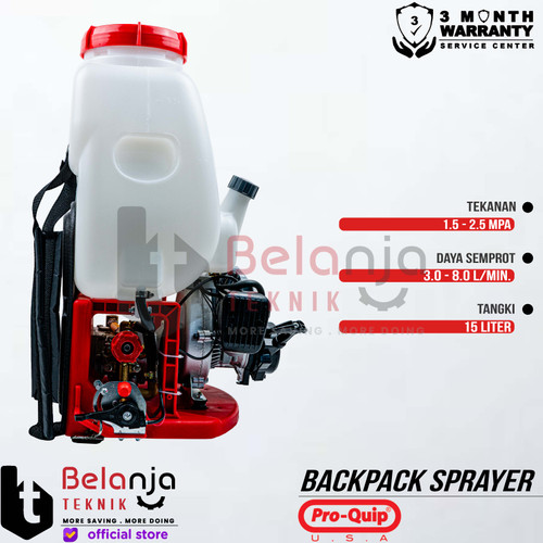 Proquip Mesin Semprot Hama Bensin QBS150 Backpack Sprayer 2 Tak QBS 150