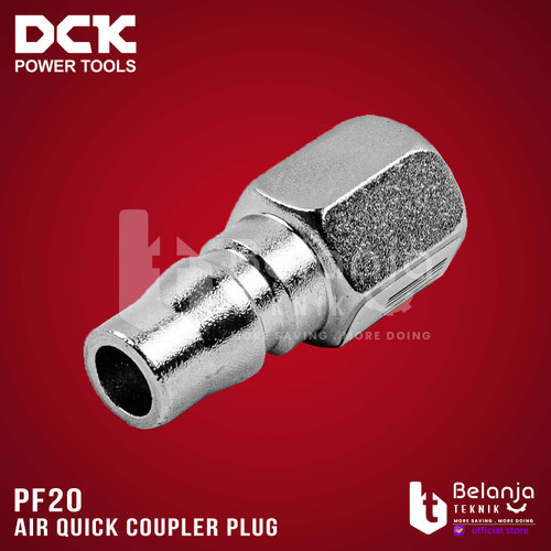 DCK  Air Quick Coupler Plug PF20 Kopler Selang Angin Kopler PF 20