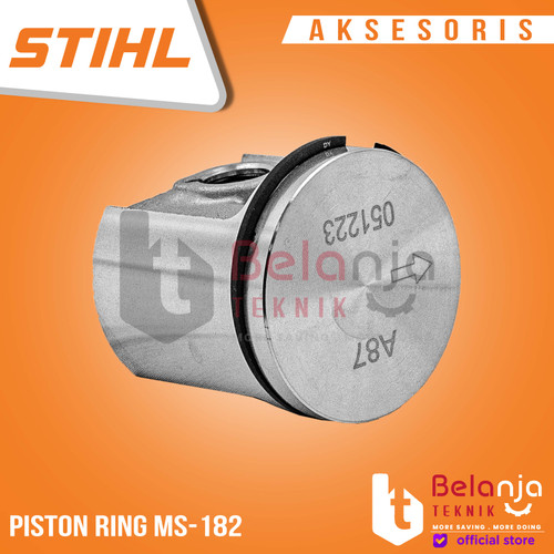 Stihl Piston Ring MS-182 Stihl Ring Seher MS 182 Sparepart Mesin Chainsaw MS 182