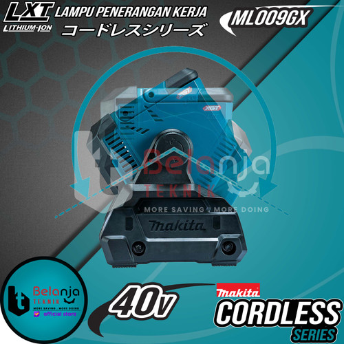 Lampu Penerangan Kerja Makita ML009GX High Brightness LED Worklight Cordless  ML 009 18V 40V Unit Only