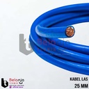 Blueflex Kabel Las 25MM Full Tembaga Welding Cable Biru 25 MM Flexible