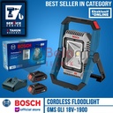 Bosch Senter Lampu Sorot Baterai GLI 18V-1900 C Floodlight Cordless SET 2 AH