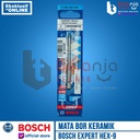 Bosch HEX 9 Hard Ceramic Drill Bit 4 MM Mata Bor Keramik 4 X 90 MM Tile Drill Bit 4MM