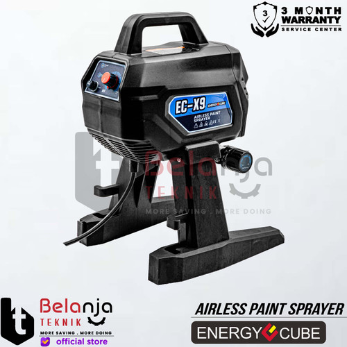 Energy Cube Airless Paint Sprayer EC-X9 Mesin Semprotan Cat Listrik 700 watt Heavy Duty