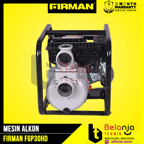 Mesin Alkon Pompa Air Irigasi Firman FGP 30 HD LPG Gas 3 Inch 8 Meter FGP30 FGP30HD 3"