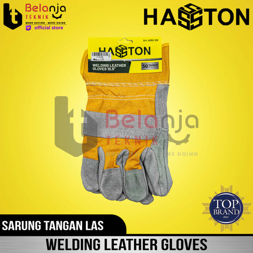 Hasston Prohex Sarung Tangan Kombinasi 10.5" Safety Gloves Las Kombinasi 4050-100