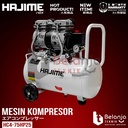 Hajime Mesin Kompressor Udara Portable HC4-75HP25 3/4 HP 25 L 550 Watt Air Compressor Oiless