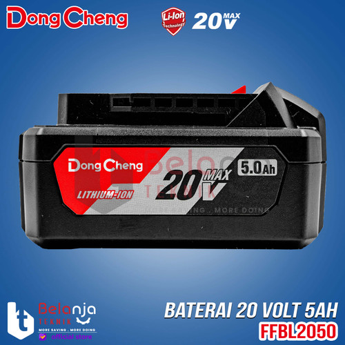 Dongcheng Lithium Battery Pack 20V 5.0 AH Baterai Cordless 20 V 5 AH FFBL2050