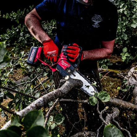 Milwaukee Cordless Chainsaw 12 Inch M18 FCHSC-0 Mesin Gergaji Potong Kayu Baterai 18V Unit Only