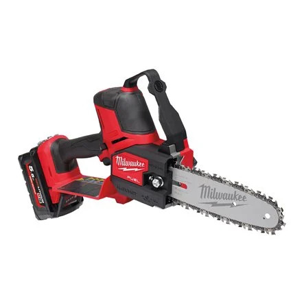 Milwaukee Cordless Hatchet Pruning Saw 20 CM M18 FHS2-0 Mesin Pemotong Dahan Ranting Kayu Baterai 18V Unit Only