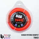 Tokei Trimmer Line Tali Senar Mesin Potong Rumput 50 Meter 2.4MM Brush Cutter Trimmer Line 2.4 MM