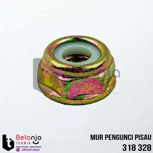 Mur Pengunci Pisau Mesin Potong Rumput 318 328 Cutting Fixing Nut