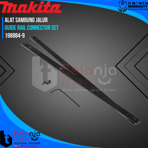 Makita Guide Rail Connector Set Alat Sambung Jalur Rel Plunge Saw 198884-9