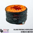 Maxima Selang Portable Ventilator 8 Inch 5 Meter Flexible Exhaust 8" In