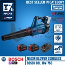 Bosch Mesin Blower Tangan Cordless GBL 18V-750 Hand Blower 18 V GBL18V SET PROCORE 8 AH