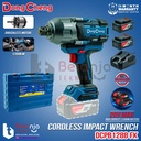 Impact Wrench Baterai Dongcheng DCPB1288FK 3/4 Inch Mesin Pembuka Baut 20V DCPB1288 DCPB 1288 SET 3/4"