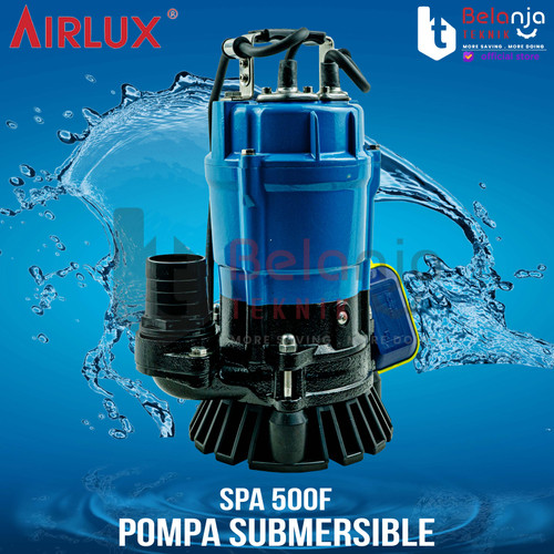 Airlux Mesin Pompa Celup SPA 500 Submersible Pump Pompa Air Kotor