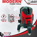 Modern Waterpass Laser Level LD-515 Penggaris Ukur Akurat 5 Titik