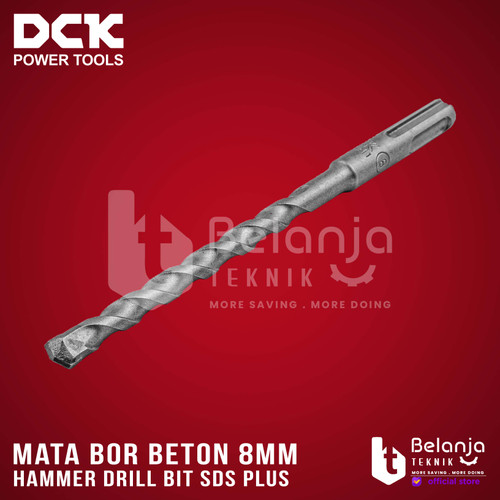 DCK Hammer Drill Bit SDS Plus 8 X 160 MM Mata Bor Beton SDS Plus 8 MM