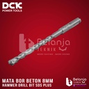 DCK Hammer Drill Bit SDS Plus 8 X 160 MM Mata Bor Beton SDS Plus 8 MM