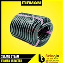 Firman Selang Steam Sanchin Kompresor Angin Spray Hose 3 Ply 15 Meter