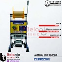Powerpack Mesin Pres Segel Gelas Cup CS-M795TC Cup Sealer Manual 300W