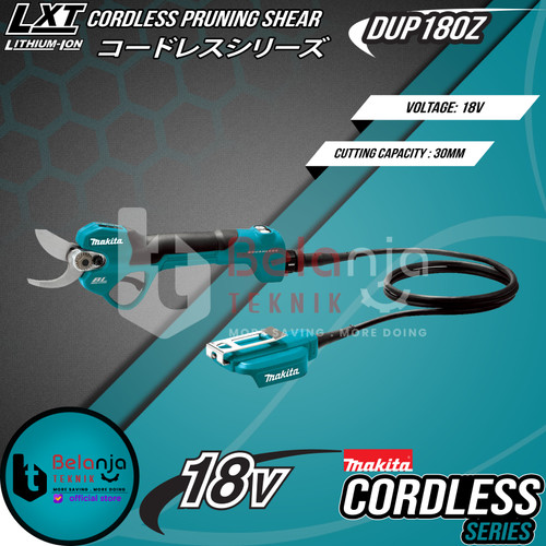 Makita Mesin Pemotong Dahan Ranting DUP180Z Baterai 18V Pruning Shear DUP 180