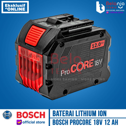 Bosch Battery Cordless ProCORE 18V 12 AH 18 Volt Baterai Lithium Ion 18 Volt