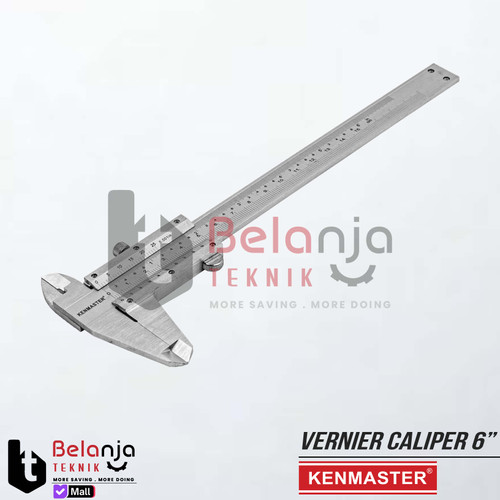 Kenmaster Sigmat Sketmat 6 Inch Jangka Sorong 0-150mm Vernier Caliper