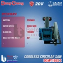Dongcheng Circular Saw Cordless DCMY165S Z 6" 20V DCMY 165 S 165 MM Mesin Potong Kayu Baterai 165S Unit Only 165MM