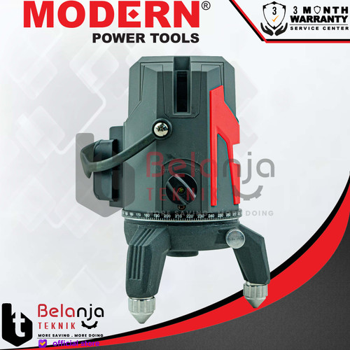 Modern Waterpass Laser Level LD-515 Penggaris Ukur Akurat 5 Titik