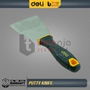 Deli Putty Knife 3 Inch Kape Stainless Cat Pisau Dempul Pengerok Cat