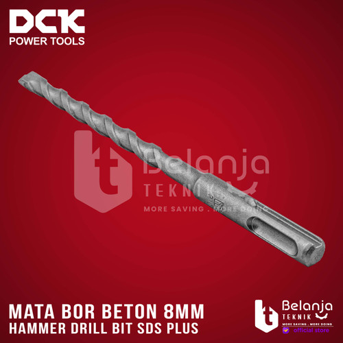DCK Hammer Drill Bit SDS Plus 8 X 160 MM Mata Bor Beton SDS Plus 8 MM