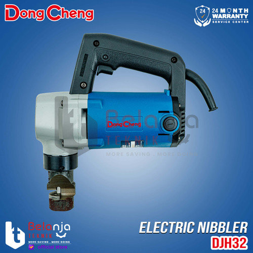 Dongcheng Mesin Potong Plat Besi Listrik DJH32 Nibbler Cutter 3.2MM 620Watt DJH 32