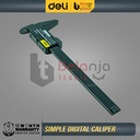 Deli Jangka Sorong Digital Kaliper 15cm Sigmat Verniper Caliper 150 MM
