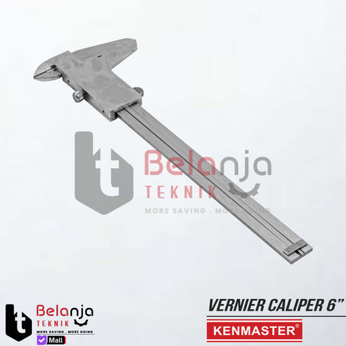 Kenmaster Sigmat Sketmat 6 Inch Jangka Sorong 0-150mm Vernier Caliper