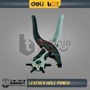 Deli Hole Puncher Tang Pembolong Alat Pelubang Ikat Sabuk Gesper Kulit