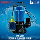 Airlux Mesin Pompa Celup SPA 500 Submersible Pump Pompa Air Kotor